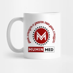 Mumin Med Logo and inspirational Mug